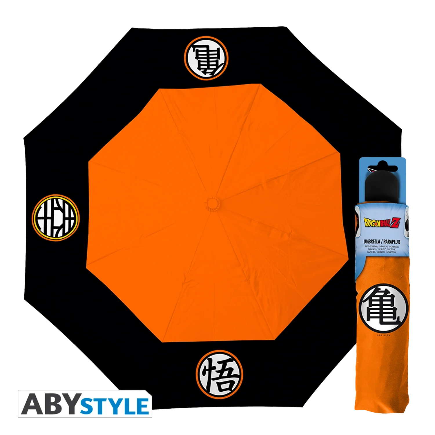 DRAGON BALL Umbrella DBZ/Goku Symbols
